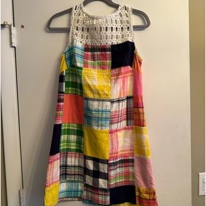 Lilly Pulitzer size 4 madras plaid dress EUC